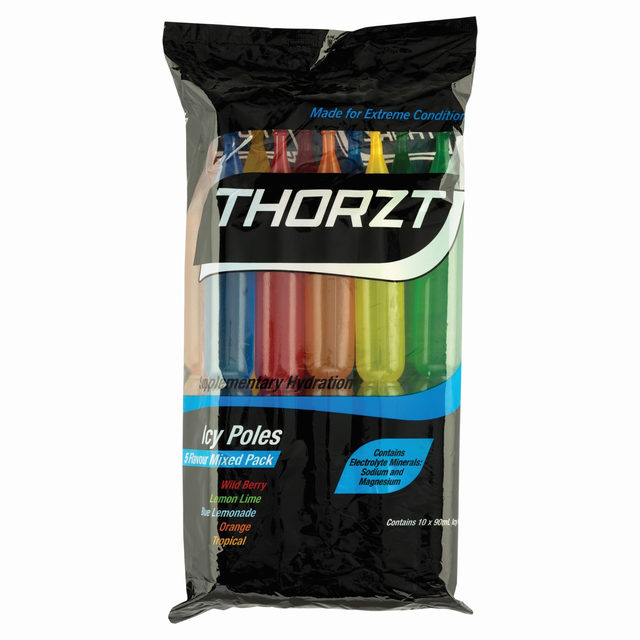 THORZT Icy Pole Mixed Pack 10 x 90ml THOICEMIX Moemic Enterprises