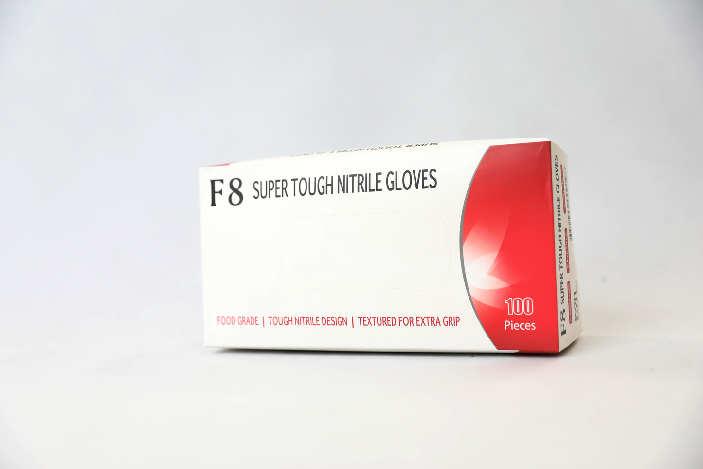 F8 Super Tough Nitrile Disposable Gloves Black (F8STN)