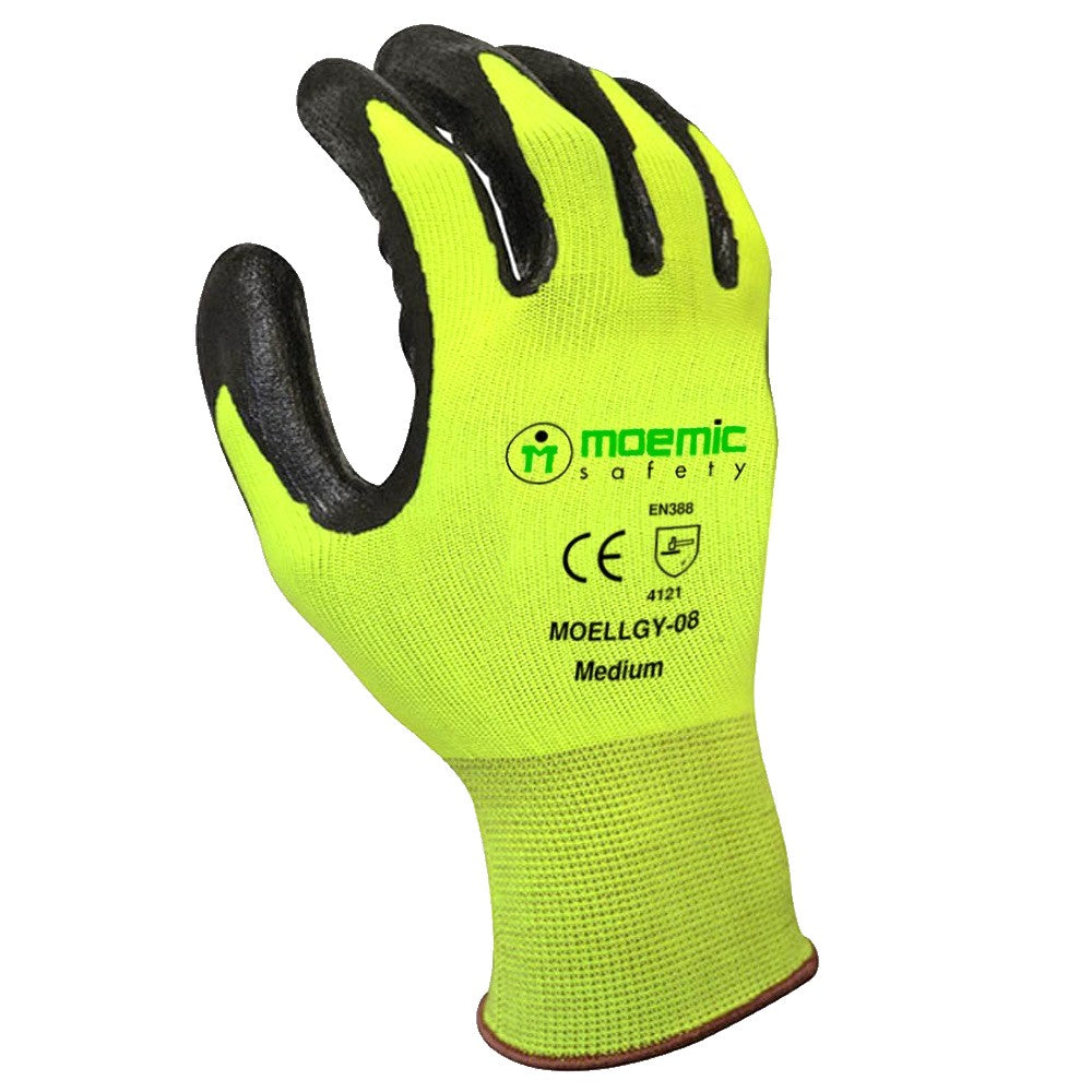 Moemic Hi Vis Limitless Nitrile Glove