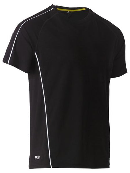 Bisley Cool Mesh Tee with Reflective Piping (BISBK1426)