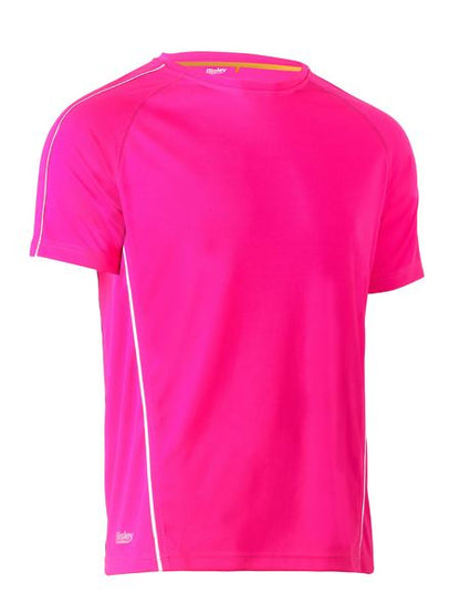 Bisley Cool Mesh Tee with Reflective Piping (BISBK1426)