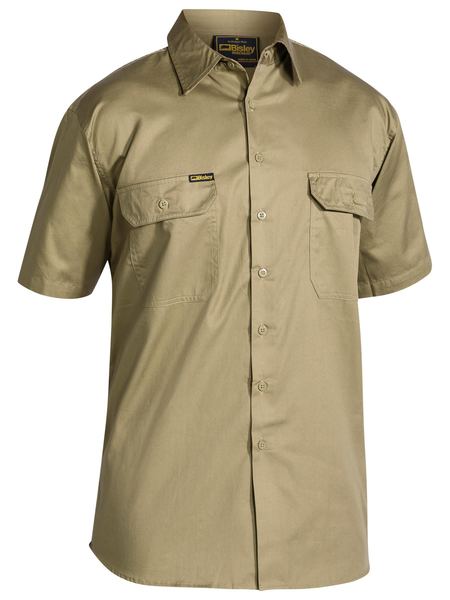 Bisley Cool Lightweight Drill Shirt Short Sleeve (BISBS1893)