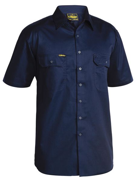 Bisley Cool Lightweight Drill Shirt Short Sleeve (BISBS1893)