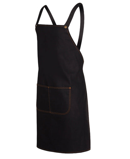 JB's Cross Back Denim Bib Apron 78x85cm (Without Straps) (JBS5ACBD)