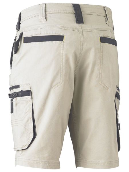 Bisley FLX & Move Stretch Utility Zip Cargo Short (BISBSHC1330)