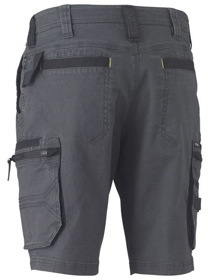 Bisley FLX & Move Stretch Utility Zip Cargo Short (BISBSHC1330)