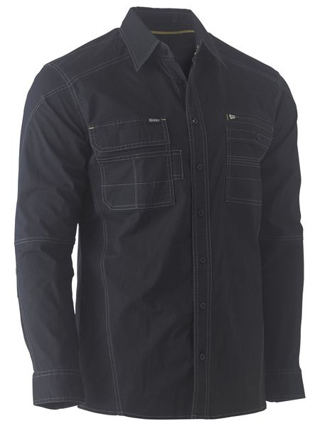 Bisley FLX & Move Utility Work Shirt Long Sleeve (BISBS6144)