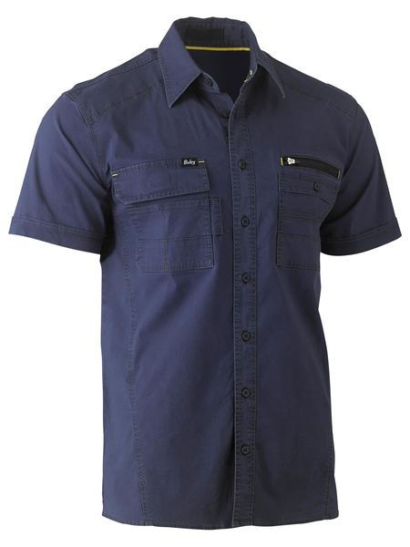 Bisley FLX & Move Utility Work Shirt Short Sleeve (BISBS1144)