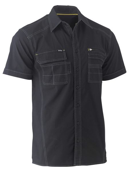 Bisley FLX & Move Utility Work Shirt Short Sleeve (BISBS1144)