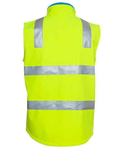 JB's Hi Vis (D+N) Softshell Vest (JBS6D4LK)