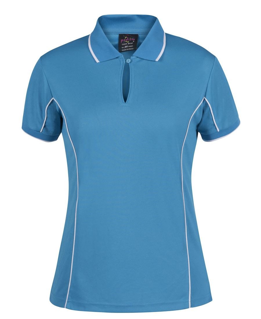 JB's Podium Ladies Piping Polo - Workwear - Shirts & Jumpers - Best Buy Trade Supplies Direct to Trade