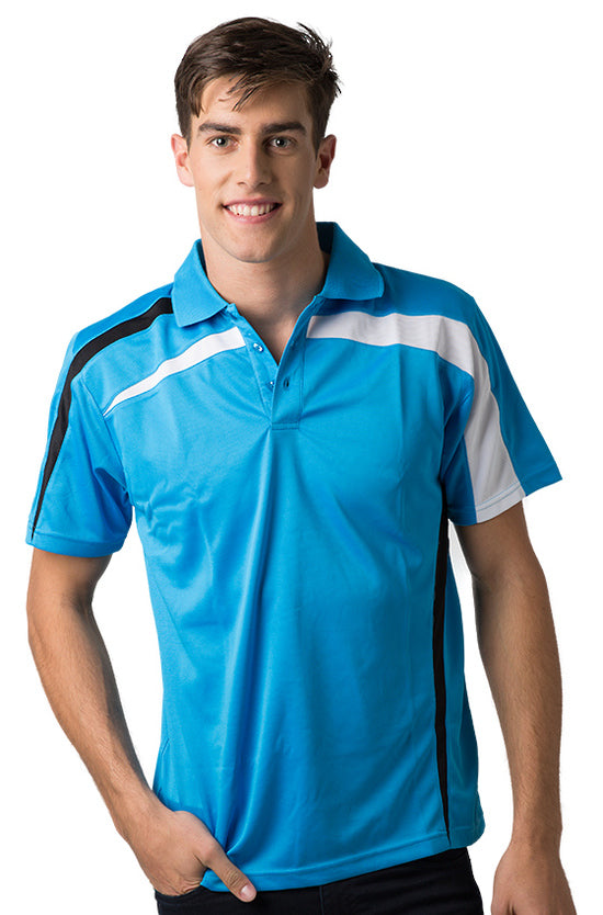 Be Seen Polo Shirt With Contrast Side - Workwear - Shirts & Jumpers - Best Buy Trade Supplies Direct to Trade