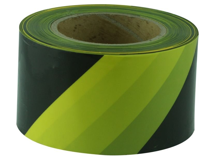 Maxisafe Barricade Tape Yellow/Black (MAXBRY712)